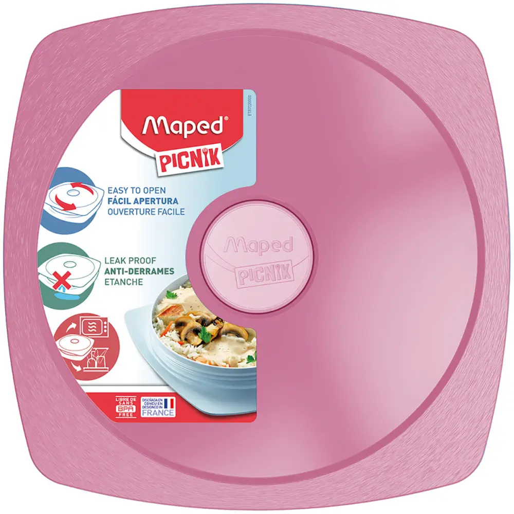 Posoda za malico MAPED Concept roza