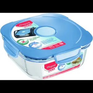 Steklena posoda za hrano MAPED modra