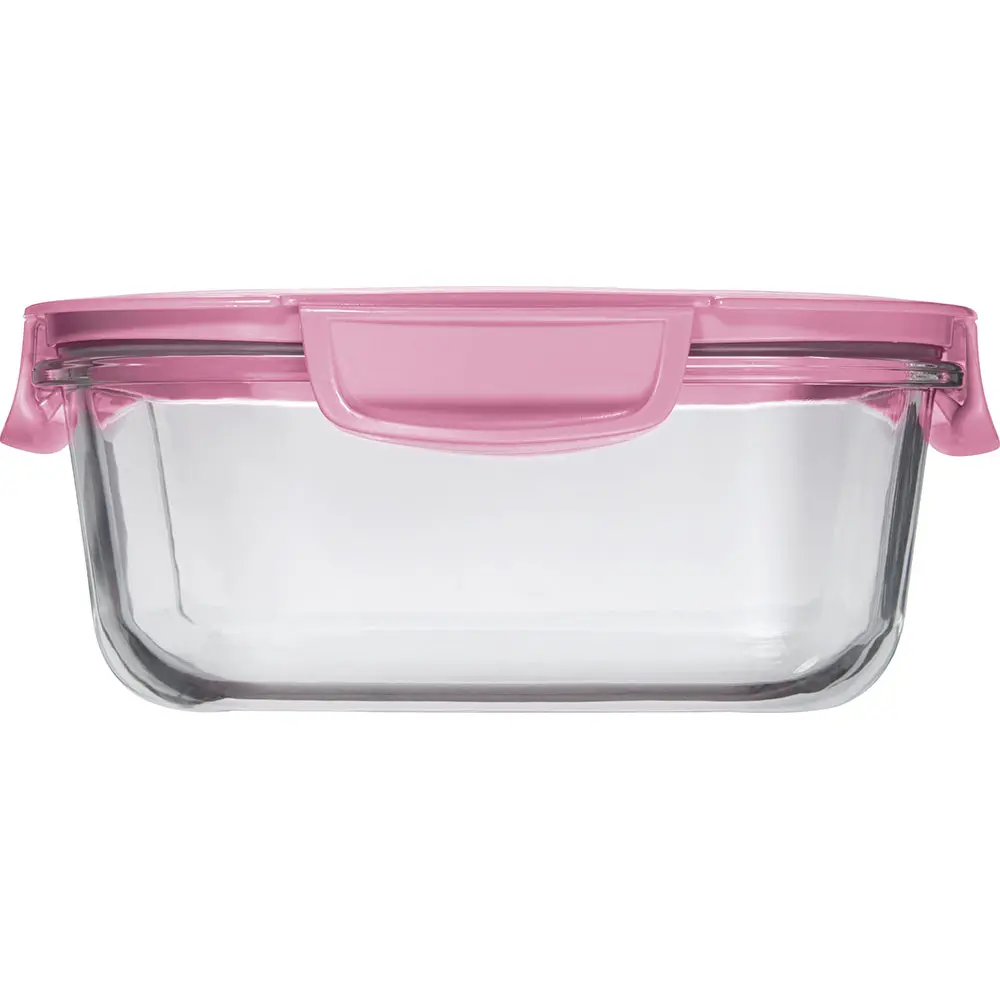 Steklena posoda za hrano MAPED roza