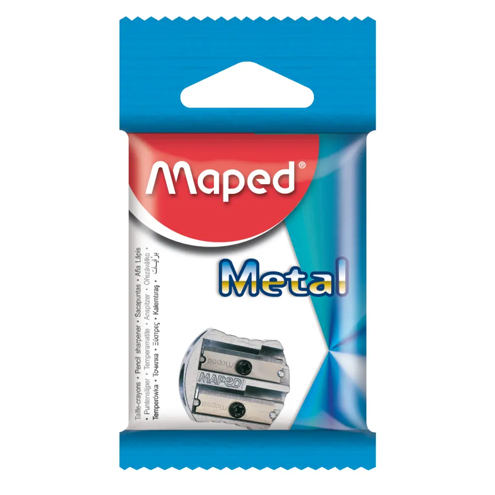 Šilček kovinski dvojni MAPED Classic