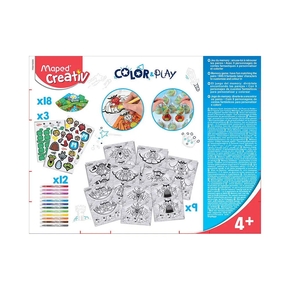 Kreativni set MAPED Memory