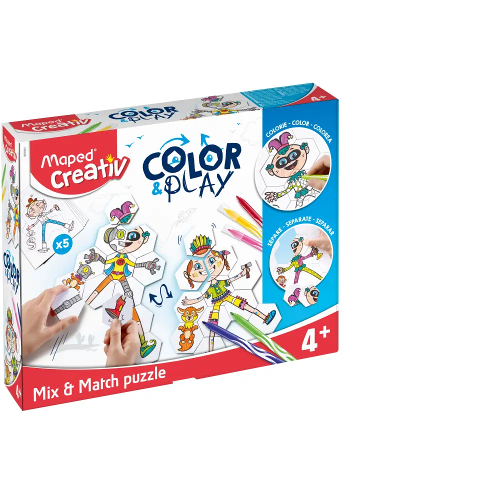 Kreativni set MAPED puzzle