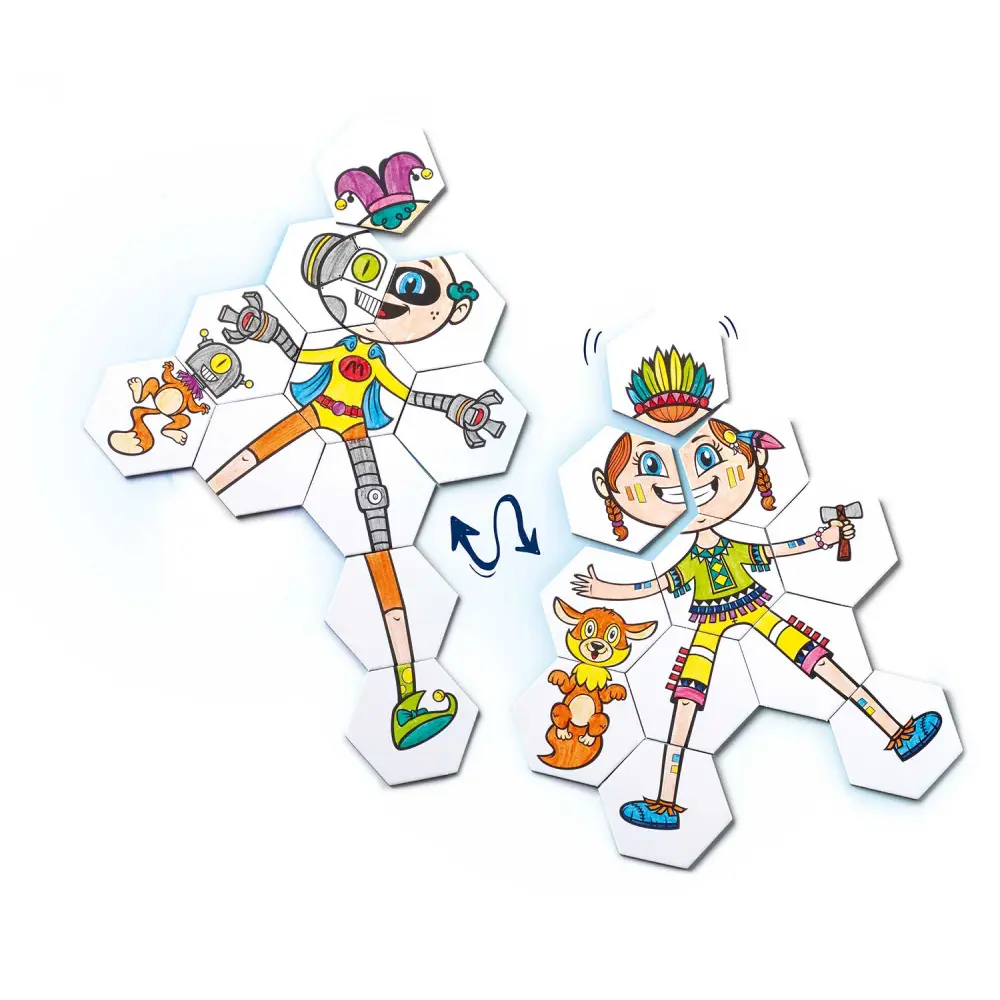 Kreativni set MAPED puzzle