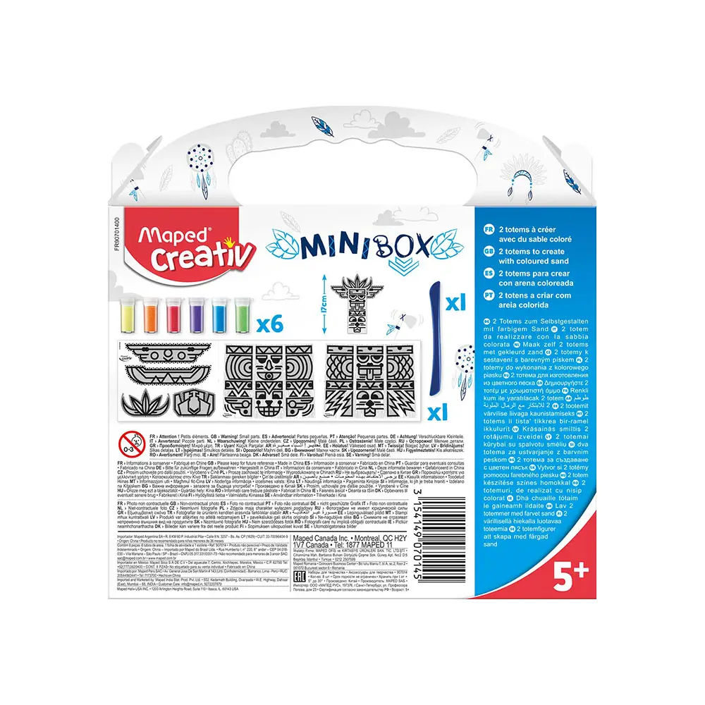 Kreativni set MAPED totem