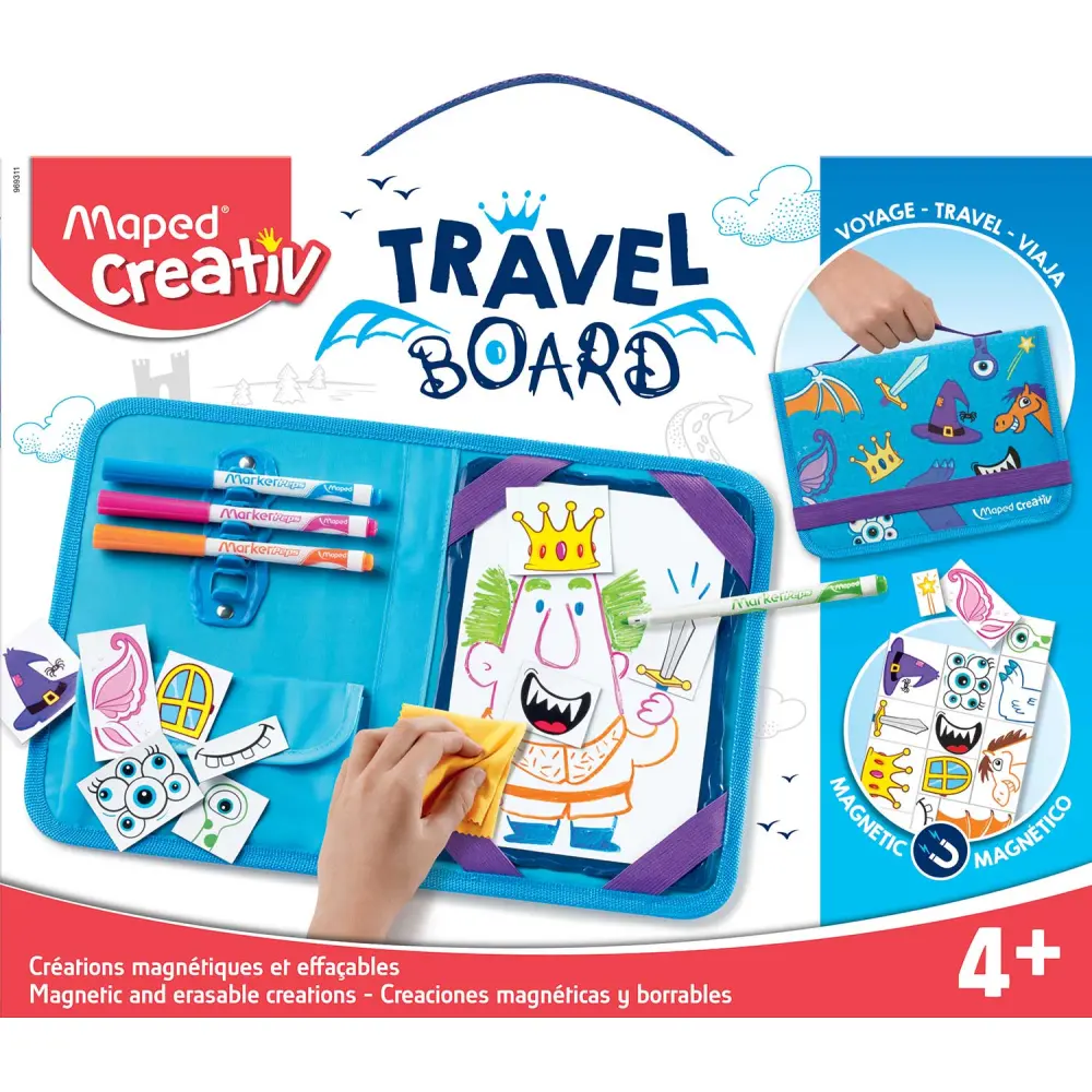 Kreativni set MAPED travel magnet