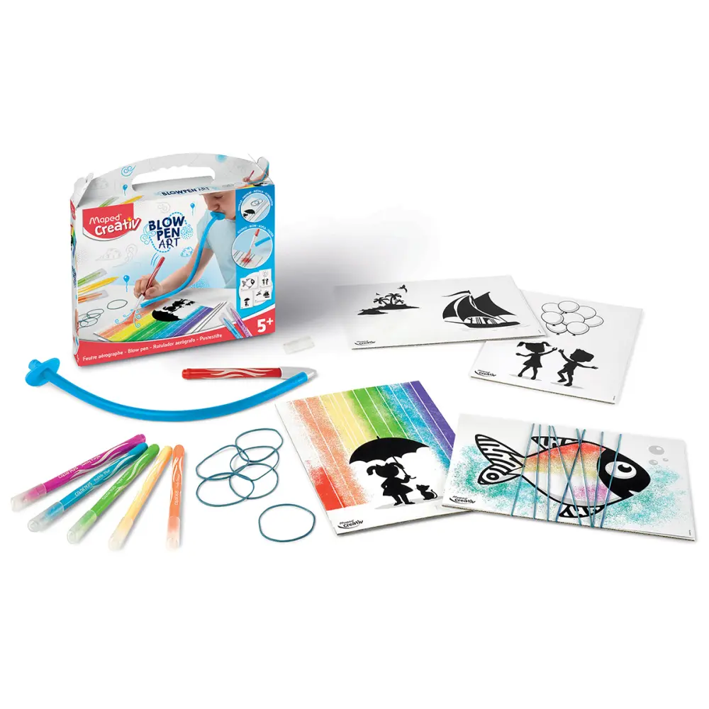 Kreativni set MAPED blow pen