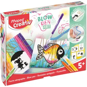 Kreativni set MAPED blow pen