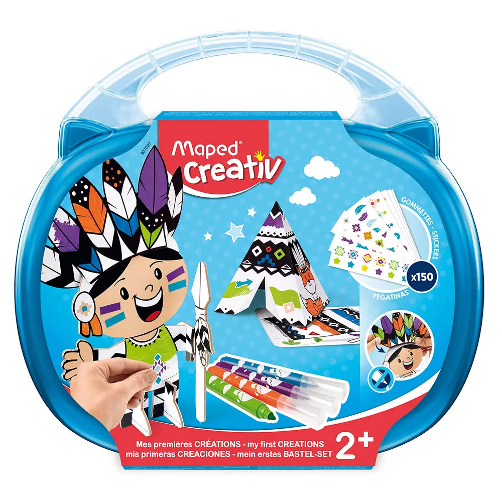 Kreativni set MAPED indijanski tabor 