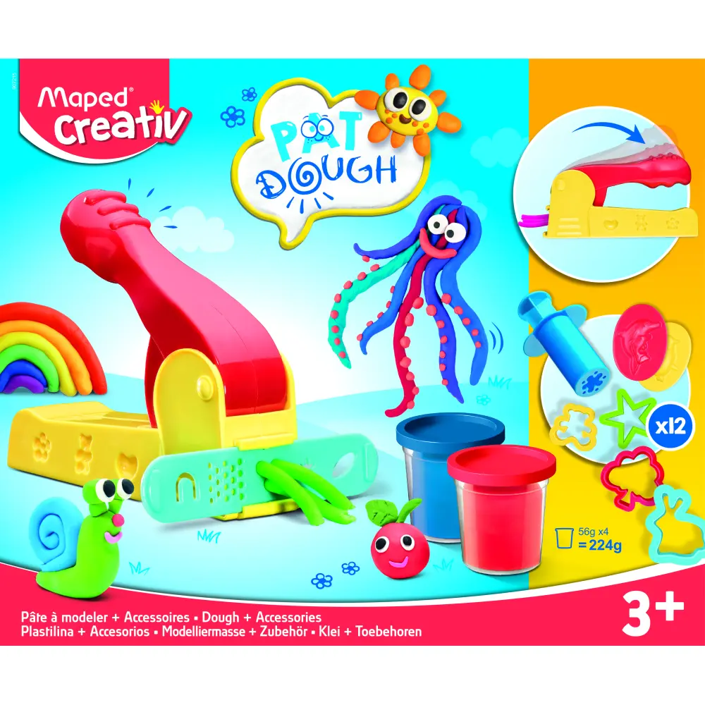 PLASTELIN MAPED 4/1 + DODATKI