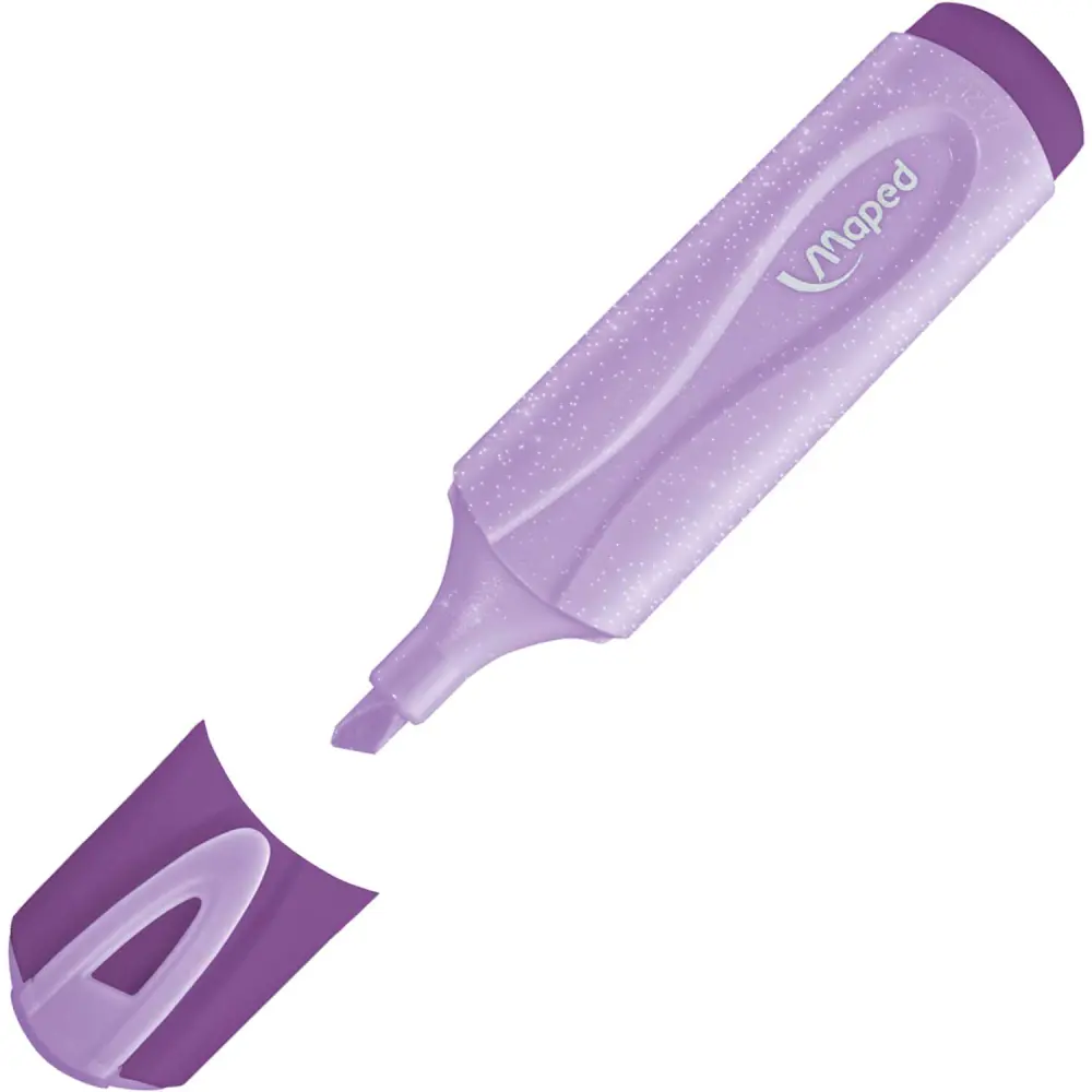 MARKER FLUO MAPED PASTEL GLITTER 4/1 - B