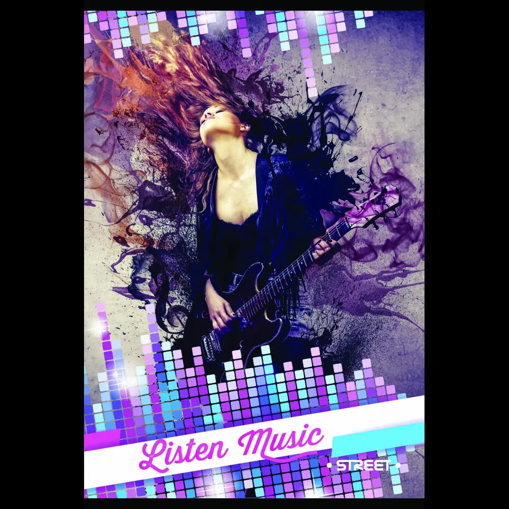 Zvezek Street2 A5 latajn