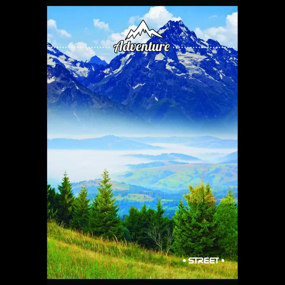 Zvezek Street2 A5 latajn