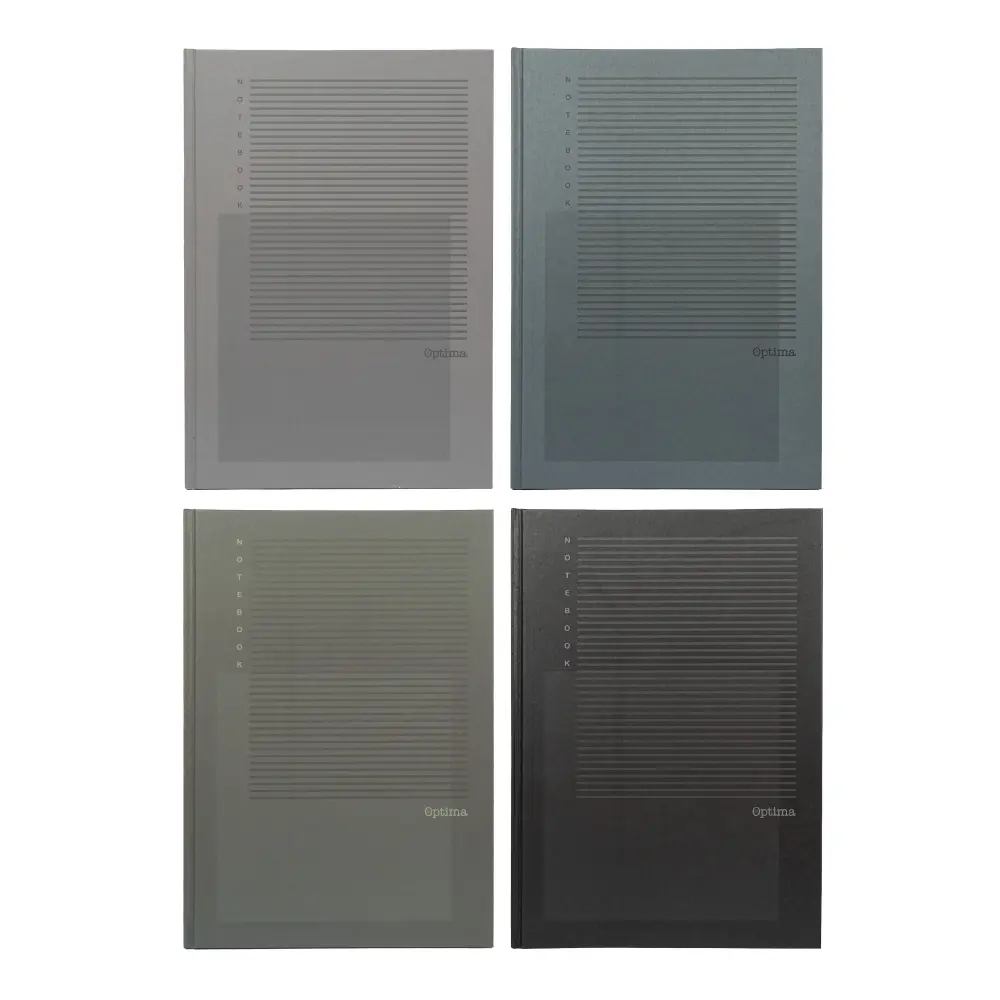 HARDCOVER NOTEBOOK OPTIMA A4 1R 96SH. 55