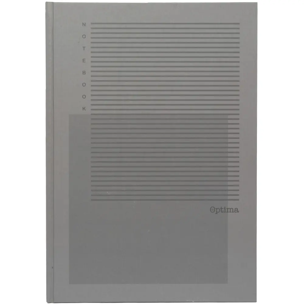 HARDCOVER NOTEBOOK OPTIMA A4 1R 96SH. 55