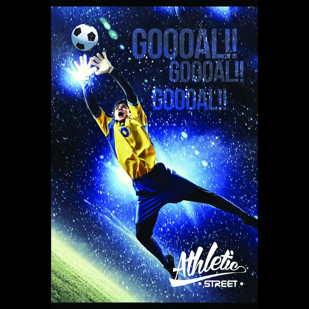 Zvezek s trdimi platnicami Street A4 črt