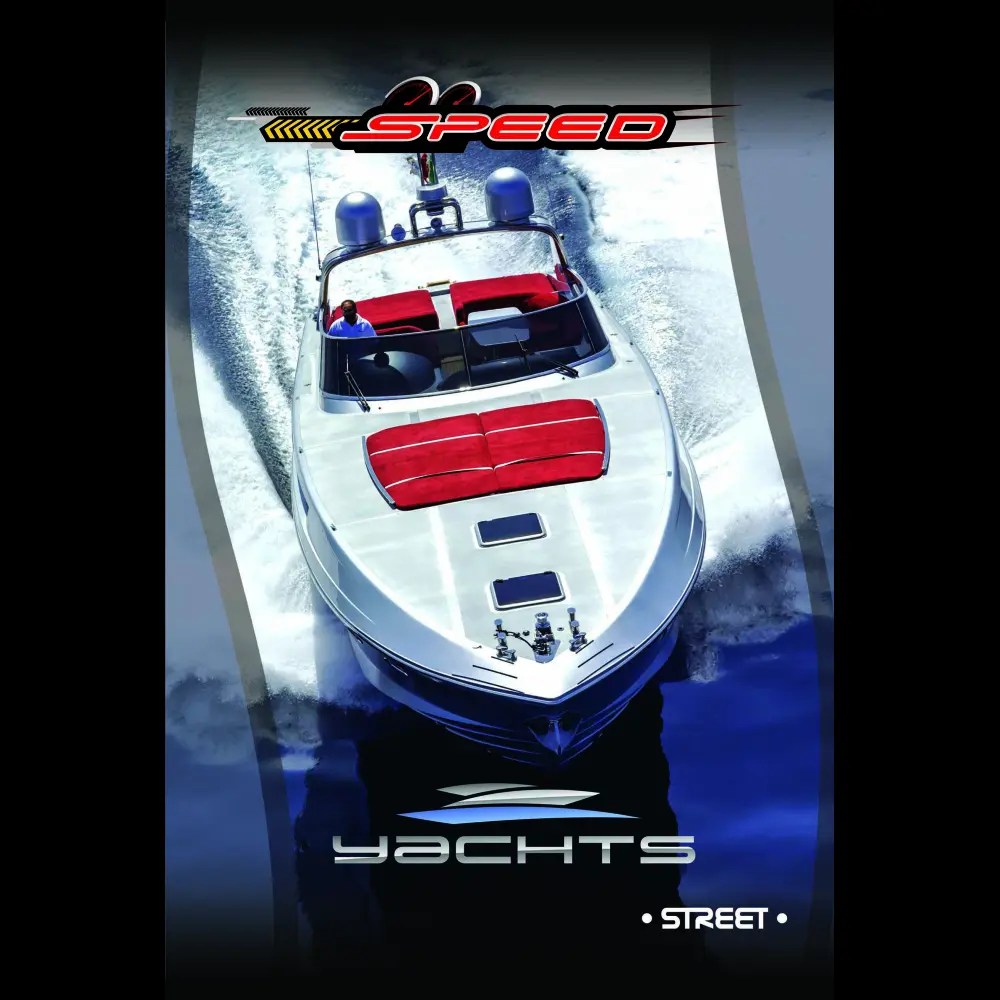 Zvezek s trdimi platnicami Street A4 črt