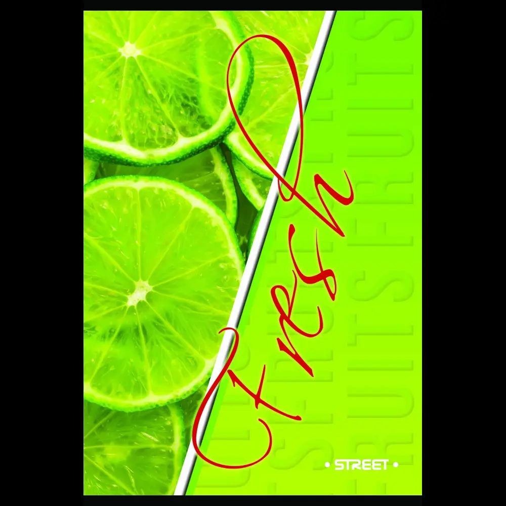 Zvezek s trdimi platnicami Street A4 vis