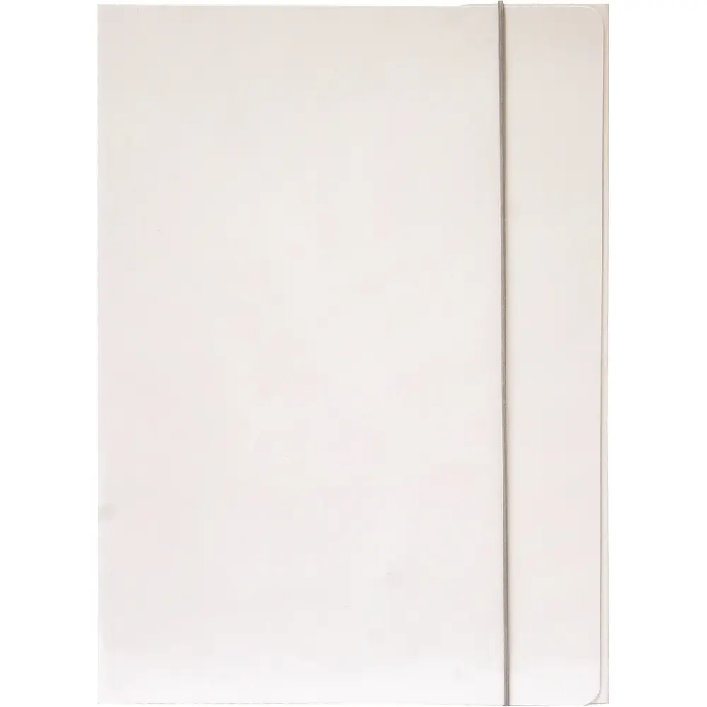 Elastic file folder A4-600G white