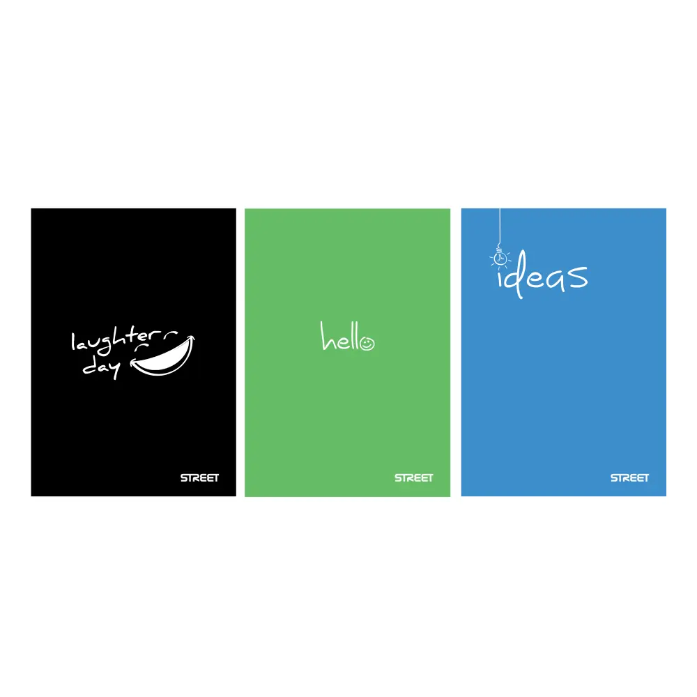 NOTEBOOK PP NEON A4 1r 42SH. 80GR