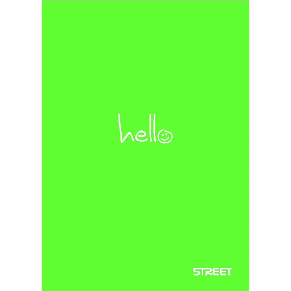 NOTEBOOK PP NEON A4 1r 42SH. 80GR