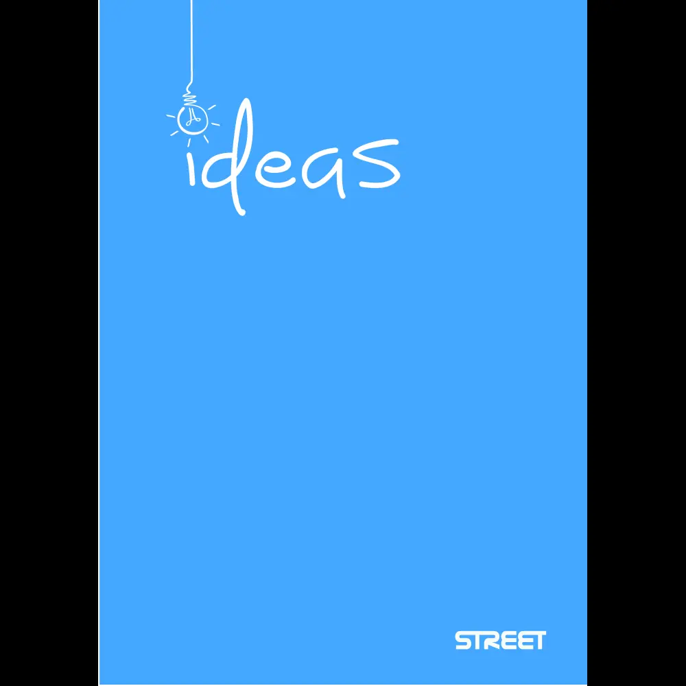 Zvezek Neon z PP platnicami A4 brezčrtni