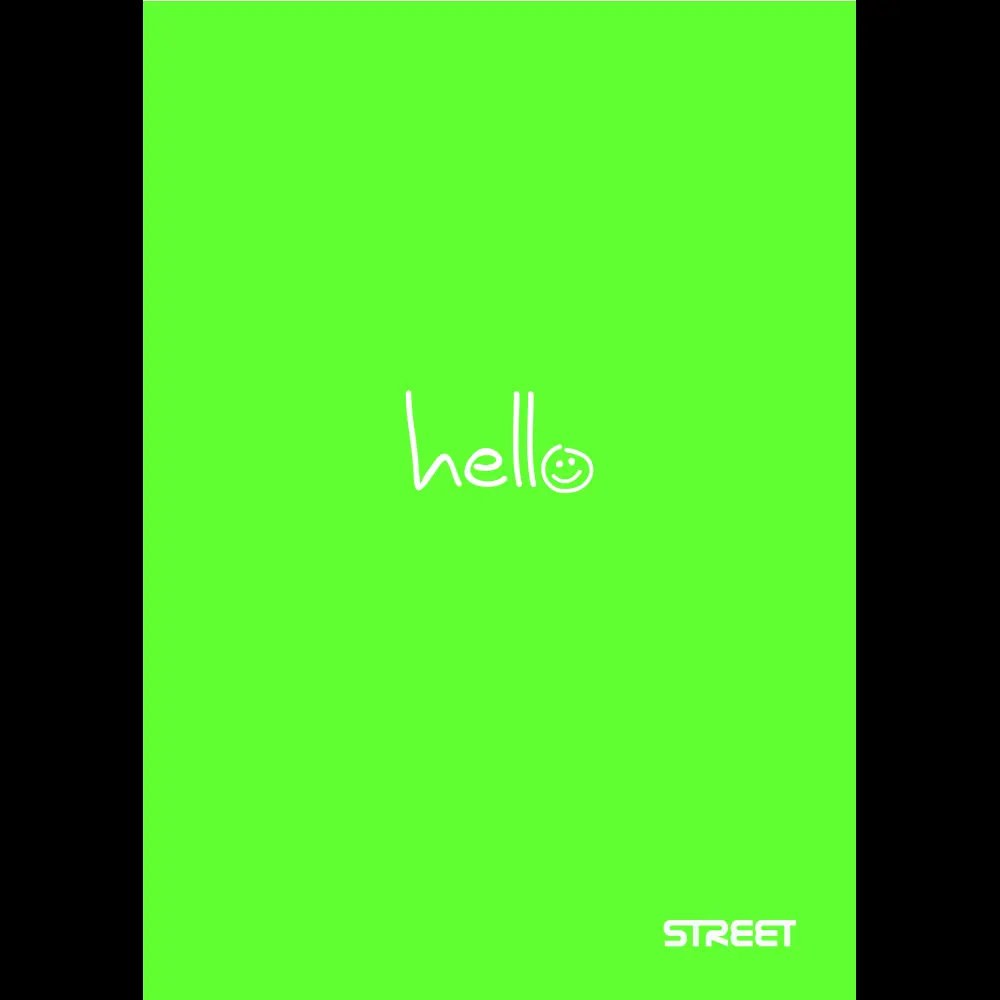 Zvezek Neon s PP plat. A5 črte z robom