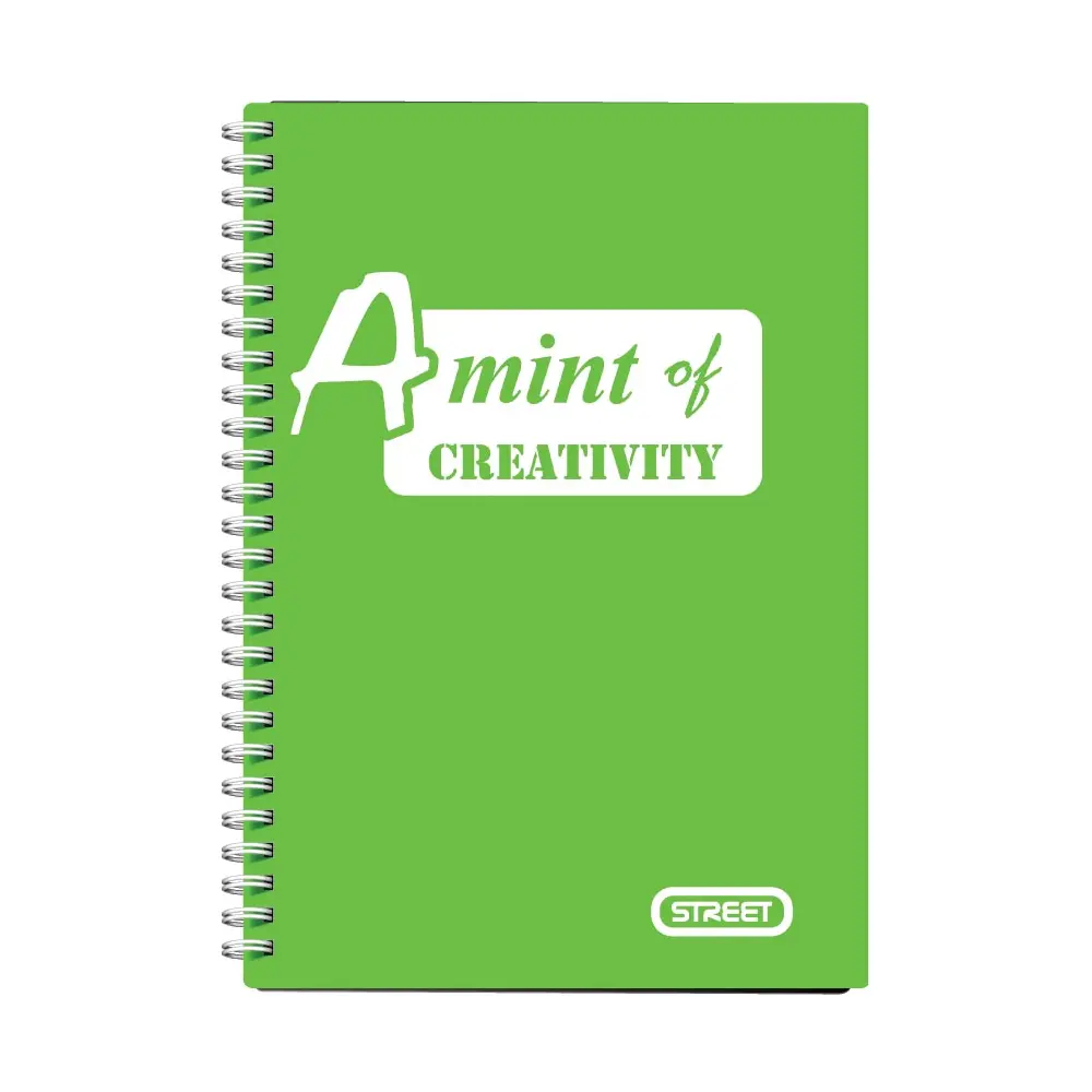 Špiralni zvezek Neon A5 črte