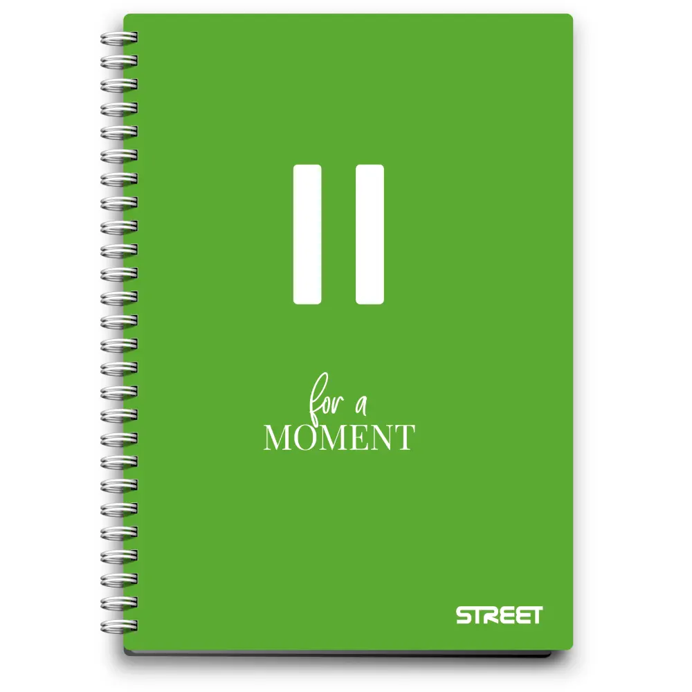 Špiralna beležka Neon A6 črte