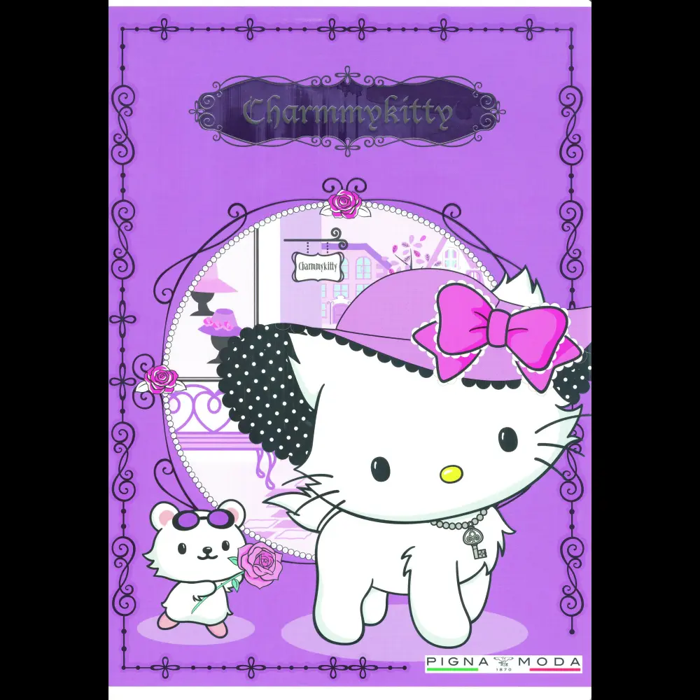 Zvezek Pigna Charmmy Kitty Frames A4 mal