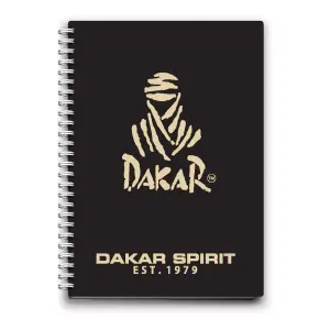 Špiralna beležka A6, DAKAR 