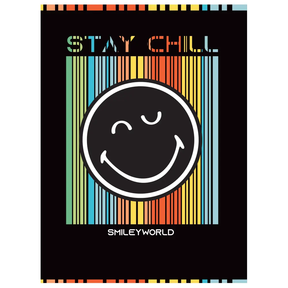 Zvezek A4, SMILEY mali karo  