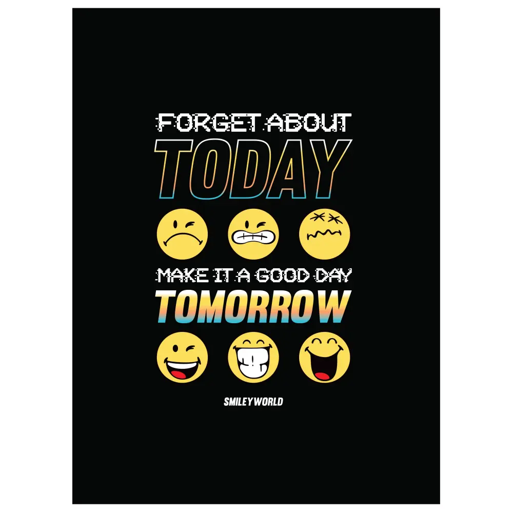 Zvezek Smiley A4 brezčrtni