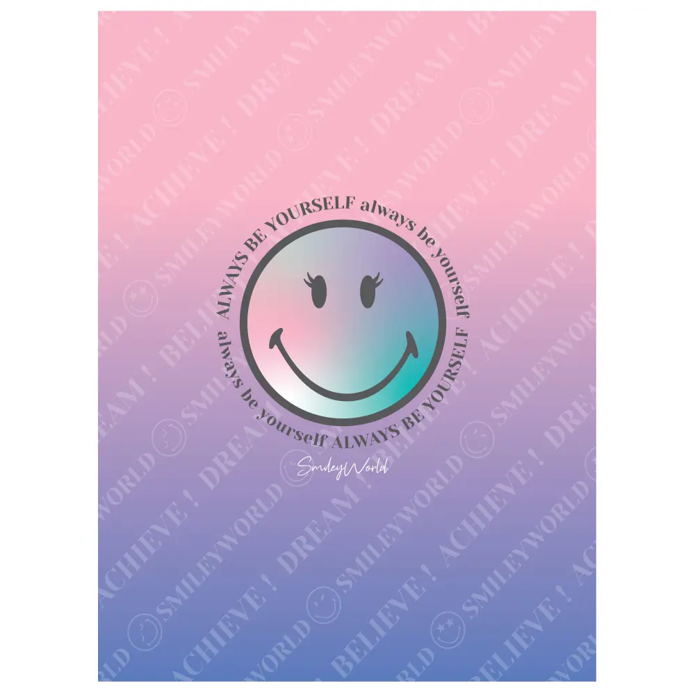 Zvezek Smiley A4 1 cm karo