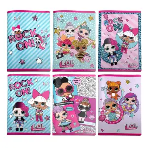 Zvezek A4, LOL črtast (različni motivi)