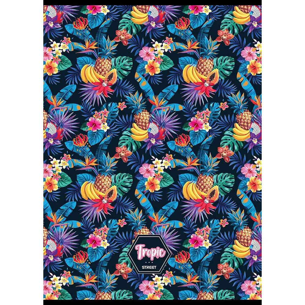 Zvezek Street Tropic A4 brezčrtni