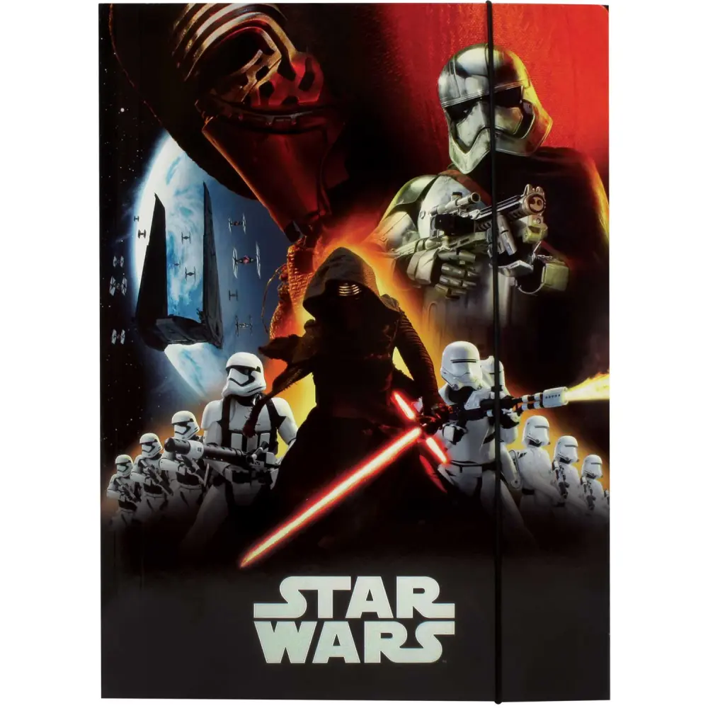 MAPA Z ELASTIKO STAR WARS SORT