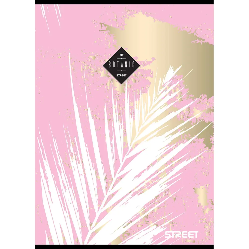 Zvezek Street Botanic A5 črte 