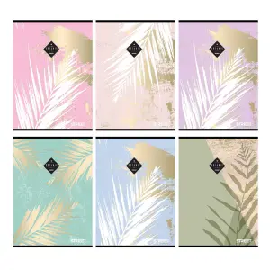 Zvezek Street Botanic A5 črte 