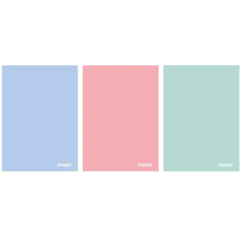 ZVEZEK STREET PASTEL PP A4 5M 42L