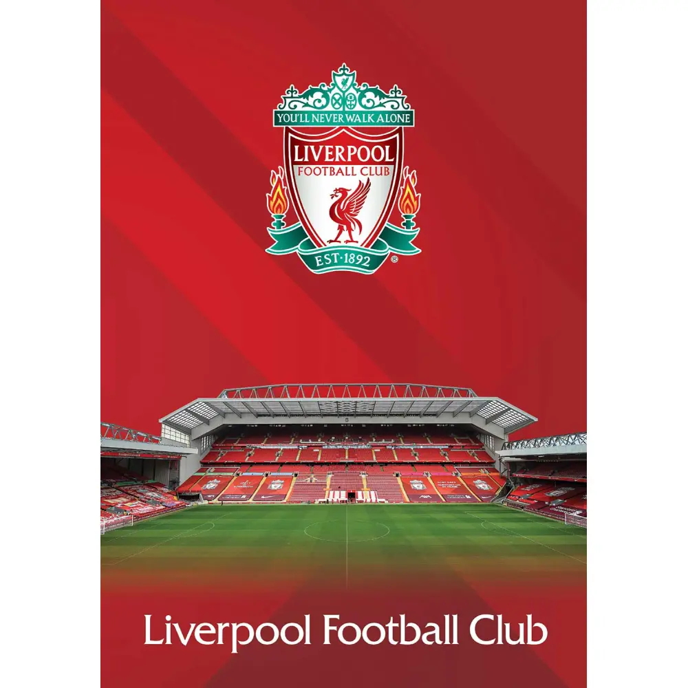 Zvezek z trdimi platnicami Liverpool A4 