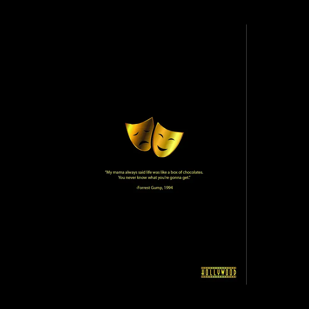 Zvezek Hollywood A4 črte z robom