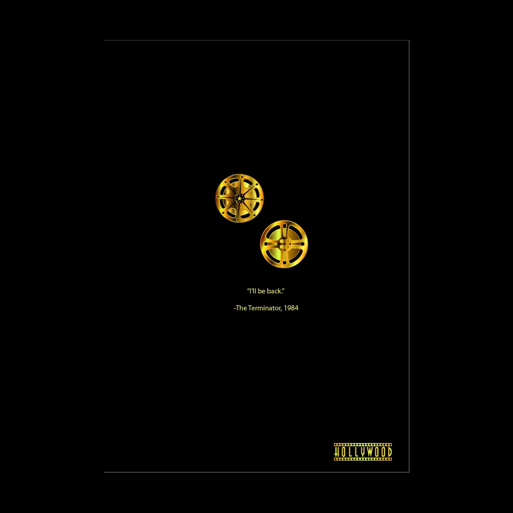 Zvezek Hollywood A4 črte z robom