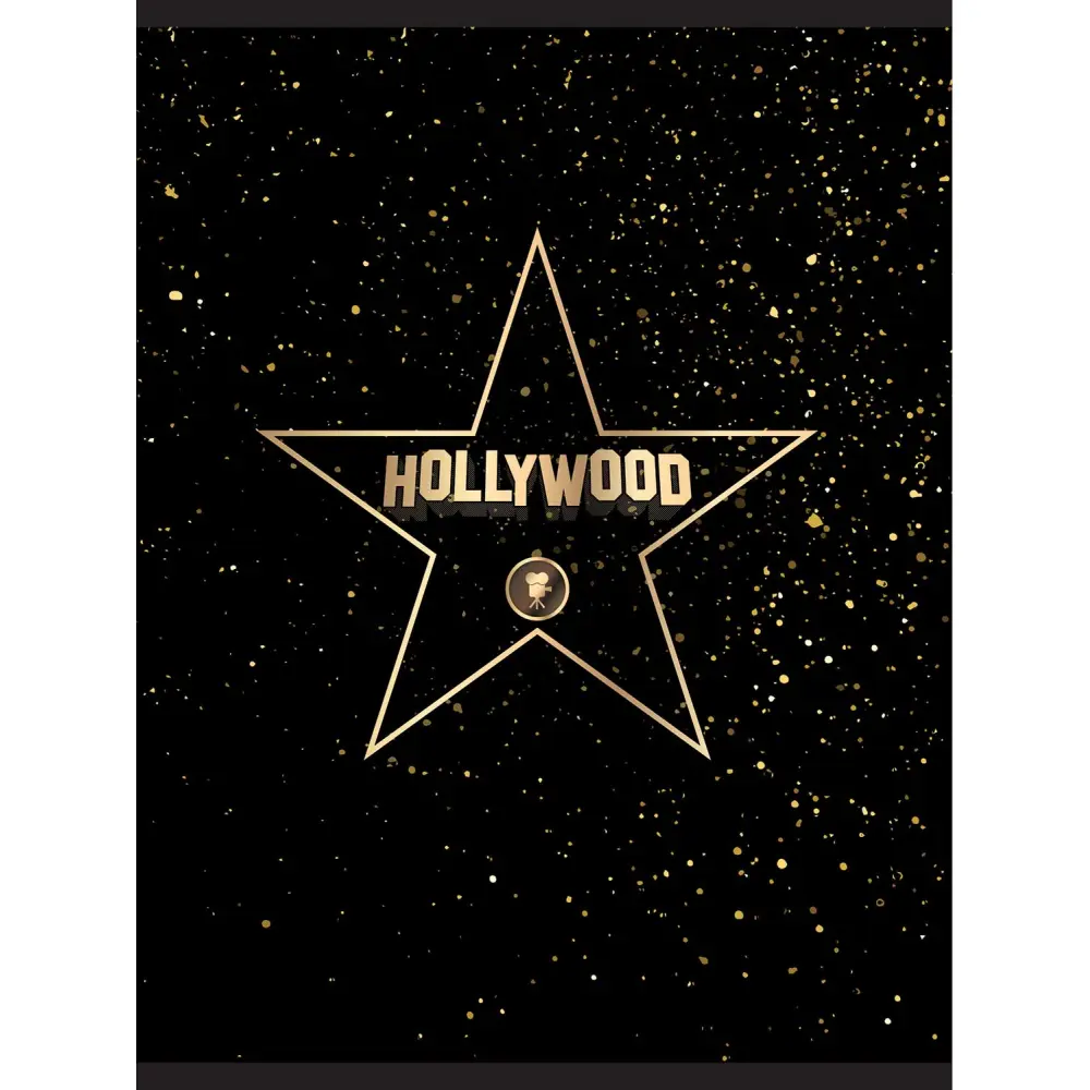 Zvezek Hollywood A5 črte z robom