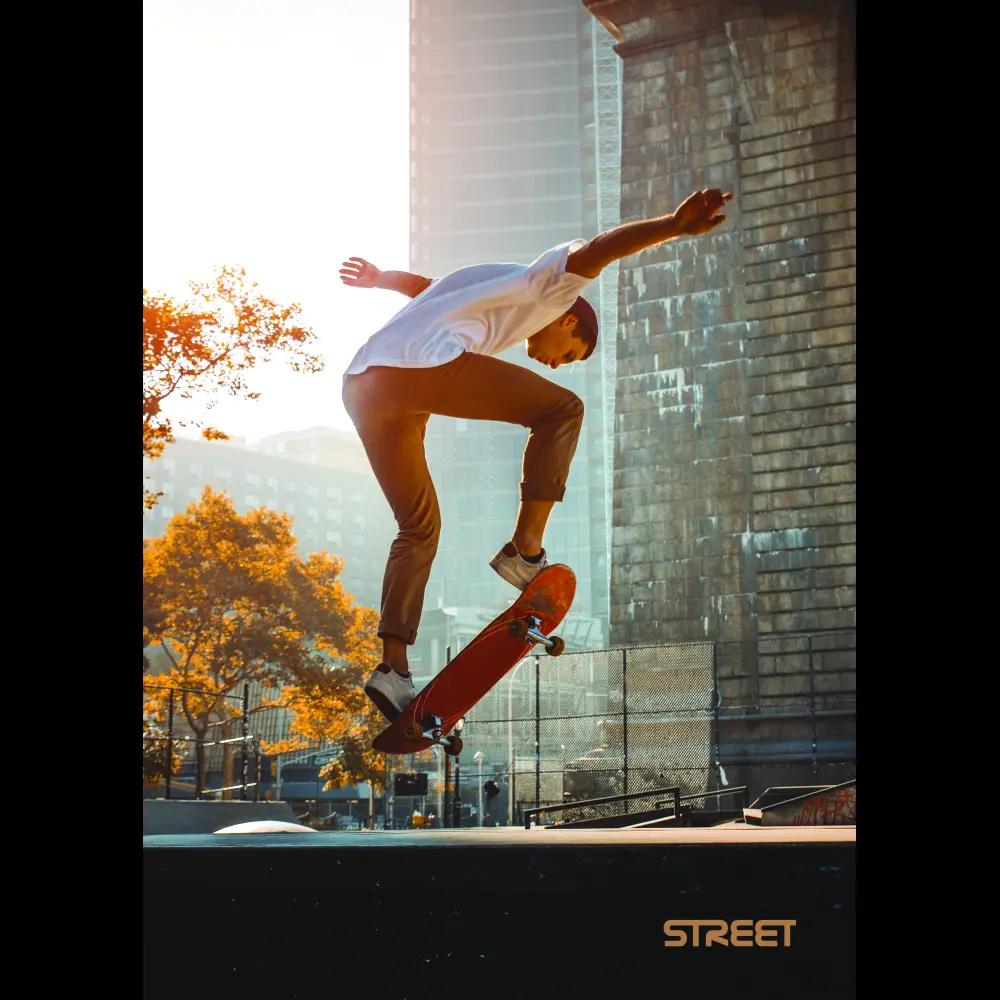 Zvezek Street SPORT A4 mali karo