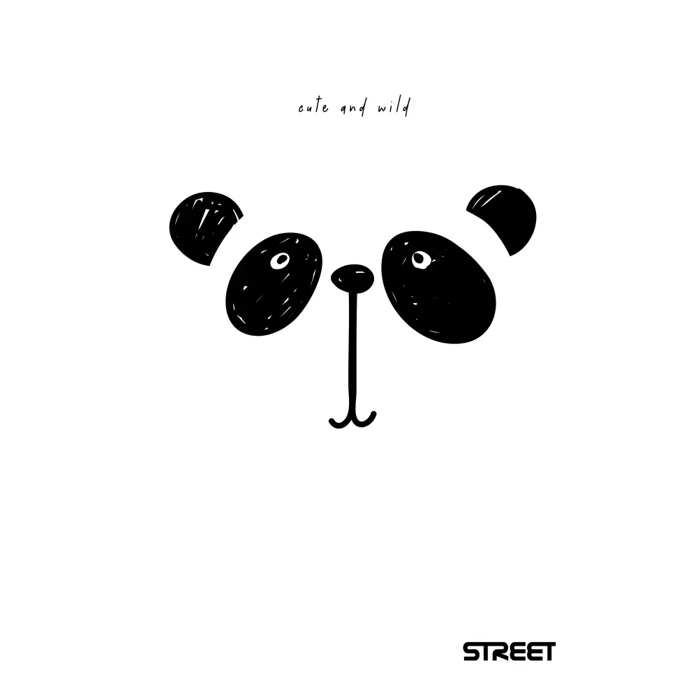 ZVEZEK STREET BLACK&WHITE A4 5M 54L