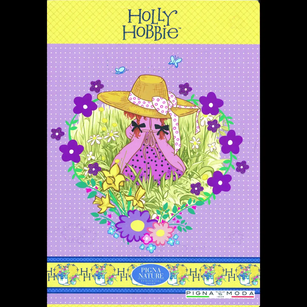 Zvezek Pigna Holly Hobbie A4 mali karo