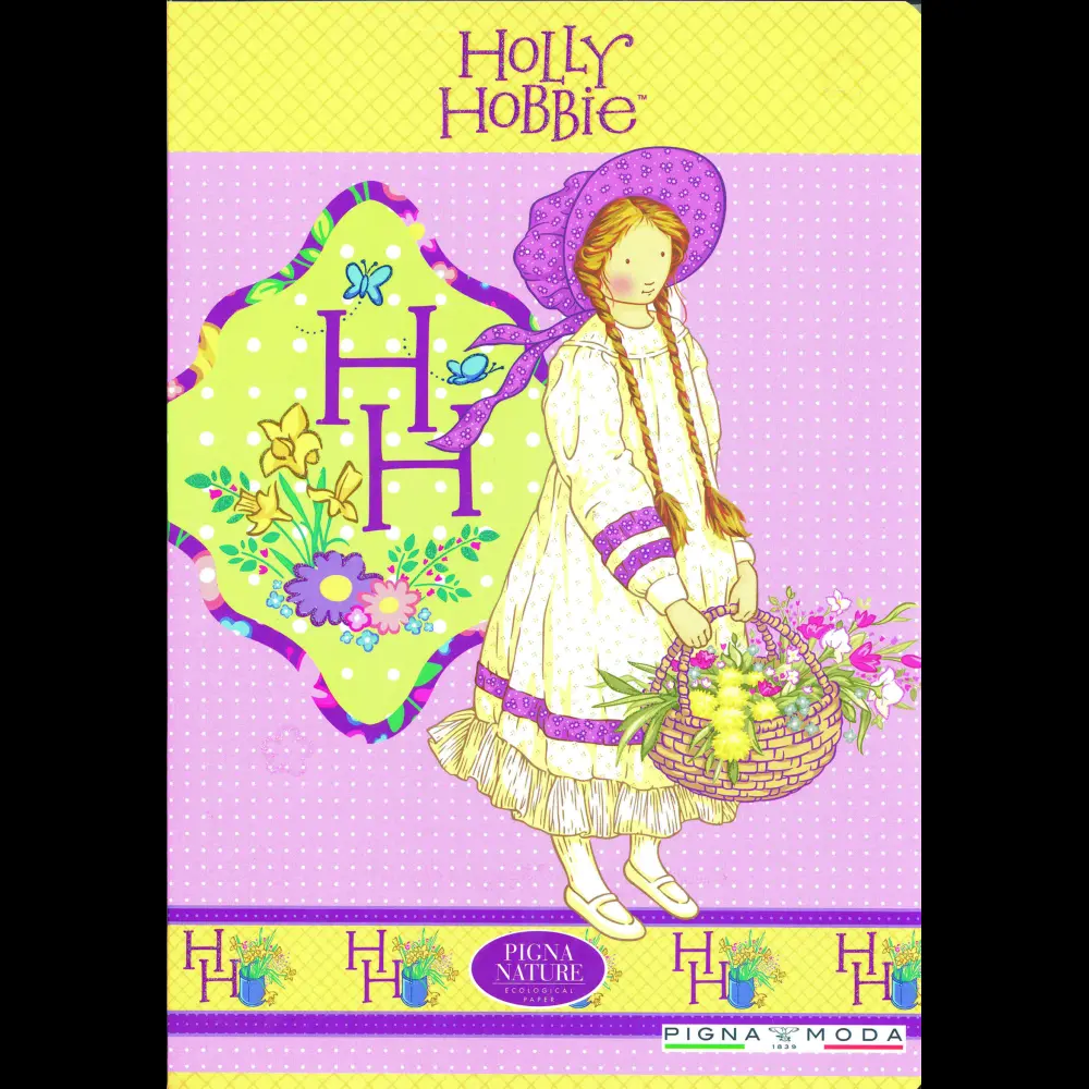 Zvezek Pigna Holly Hobbie A4 mali karo
