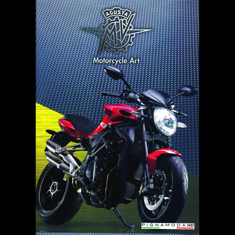 Zvezek Pigna MV Avgusta A4 mali karo