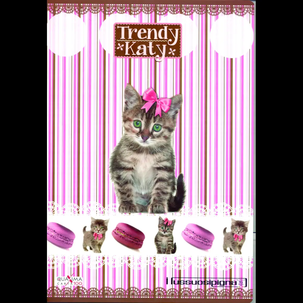 Zvezek Pigna Trend Katty A4 mali karo