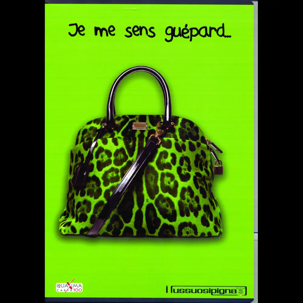 Zvezek Pigna Je me sens A4 mali karo